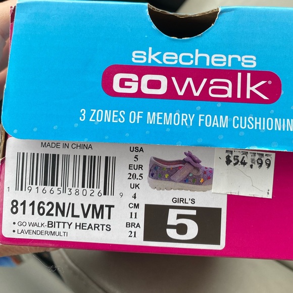 Sketchers Go Walk (toddler size 5) BNIB - Picture 3 of 3
